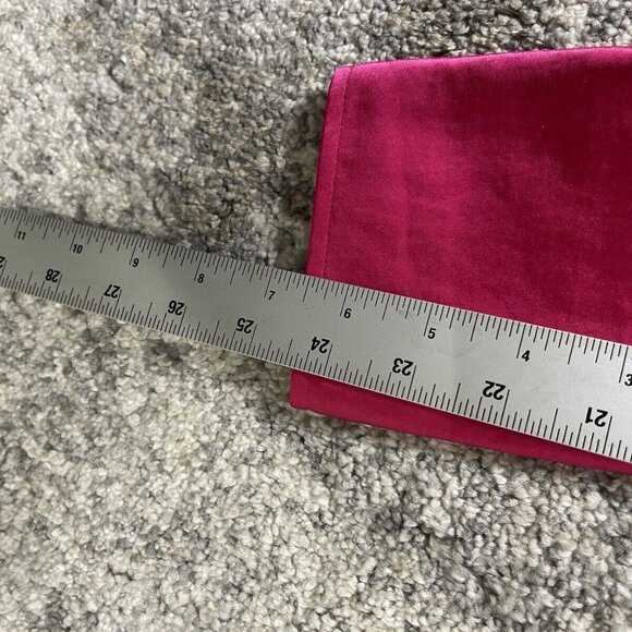 Good American Washed Satin Weekend Shirt Size S/M Love Potion Hot Pink - Picture 8 of 8